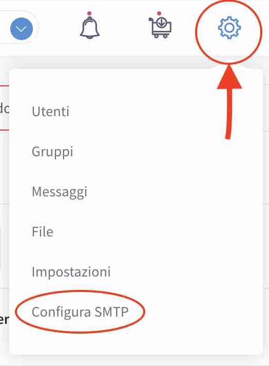 Configura_SMTP_Syncrogest configura SMTP in Syncrogest per invio email