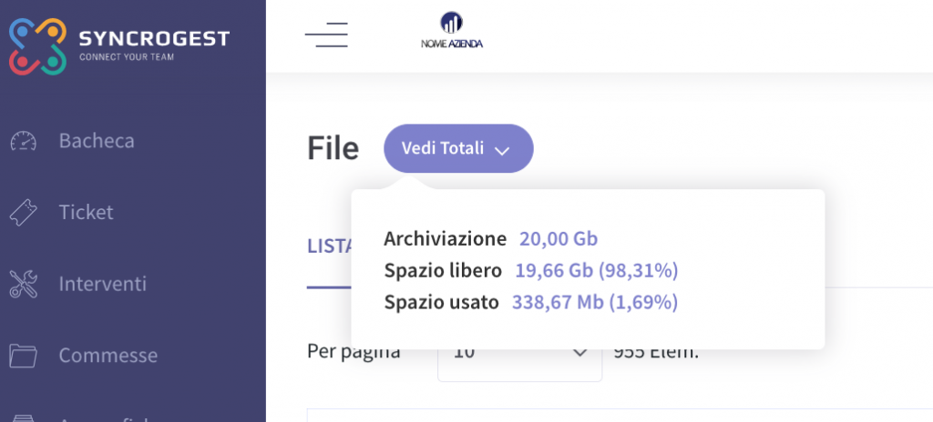 Schermata 2023-03-16 alle 11.11.26 dettaglio spazio di archiviazione