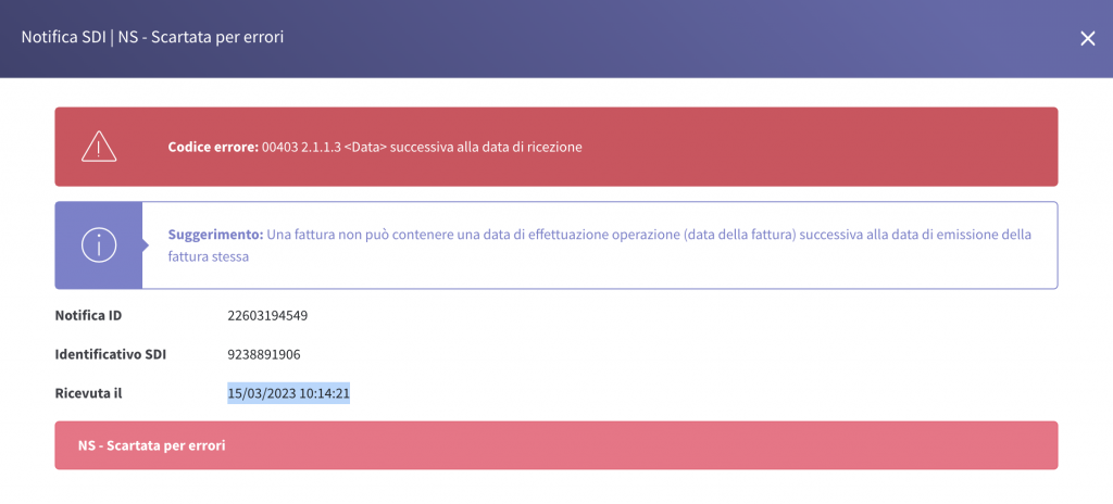 Screenshot 2023-03-31 alle 09.30.39 errore SDI